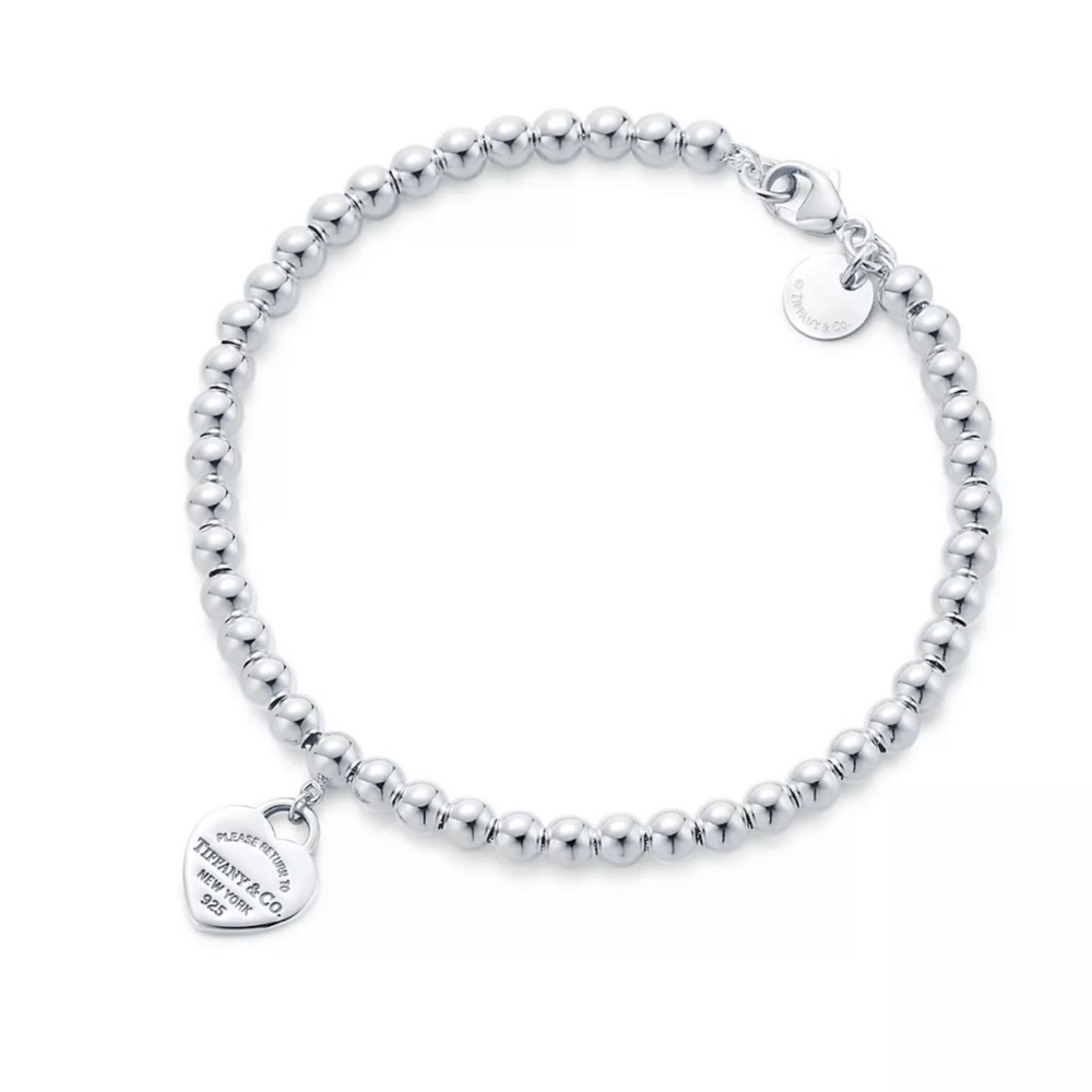 Tiffany Blue® Heart Tag Bead Bracelet